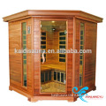 corner sauna infrared sauna room(red cedar)